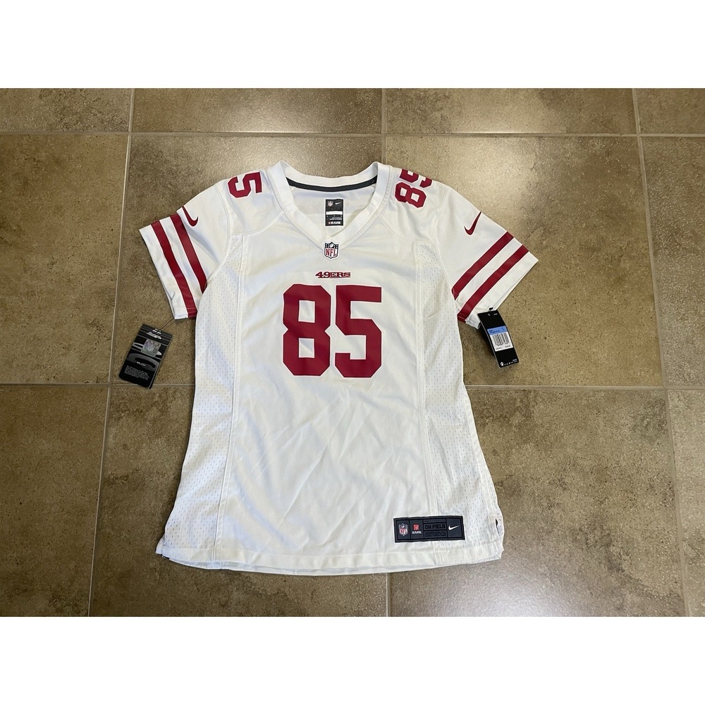 NWT San Francisco 49ers Womens Sz M George Kittle #85 Nike Football Jersey